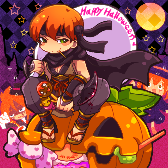 1boy, blood, blush, candy, chibi, eating, fire_emblem, fire_emblem_if