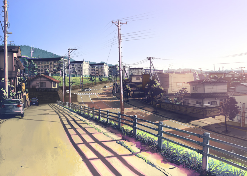 city, cityscape, fo~do, morioka, photorealistic, power_lines, real_world_location, scenery