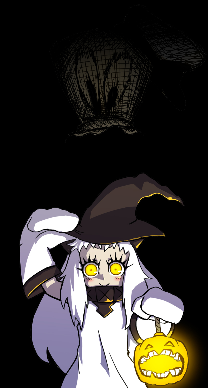 1girl, asobou_ojisan, black_background, dress, fuan_no_tane, hat, highres, holding