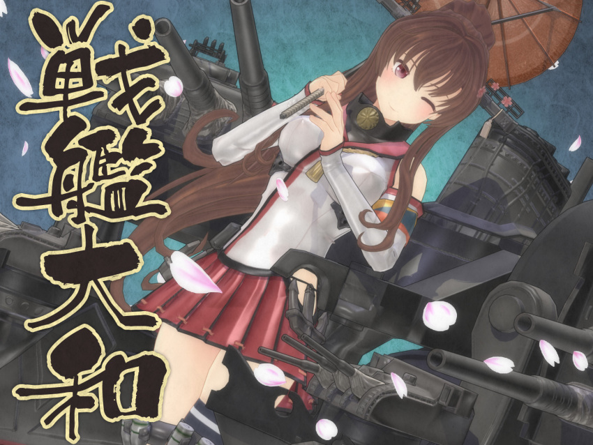 1girl, 3d, breasts, brown_eyes, brown_hair, highres, kantai_collection, large_breasts