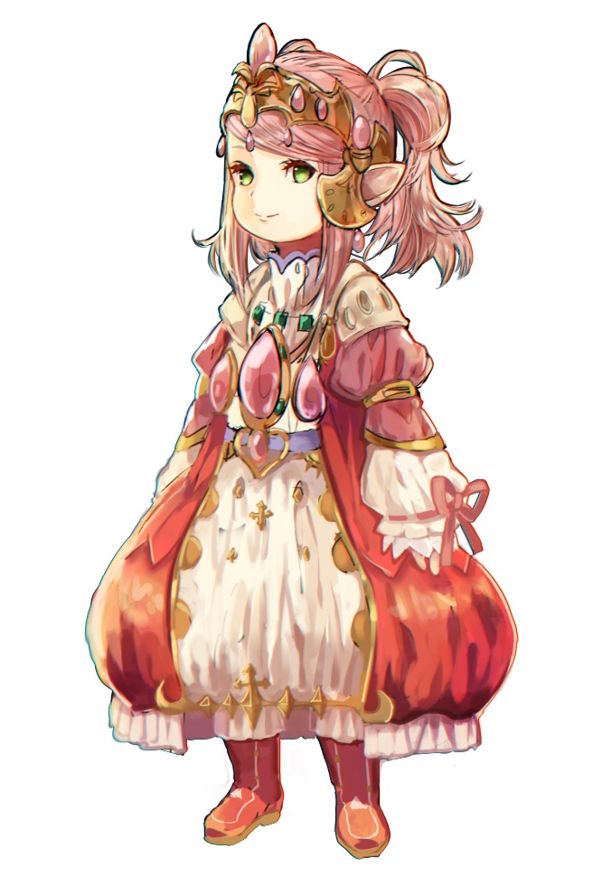 1girl, boots, chanmi, dress, final_fantasy, final_fantasy_xiv, green_eyes, lalafell