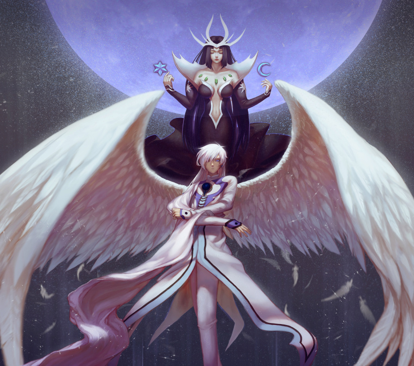 1boy, 1girl, absurdres, androgynous, black_hair, cardcaptor_sakura, cjh123456, closed_eyes