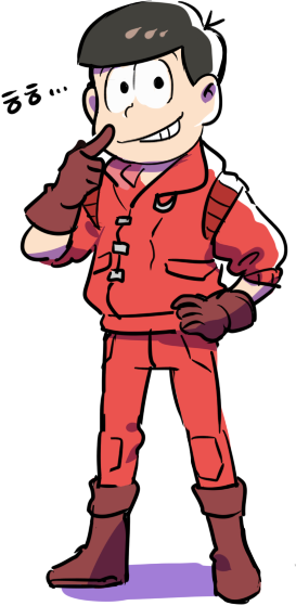 1boy, akira, bbu_upman, black_hair, boots, gloves, hand_on_hip, jacket