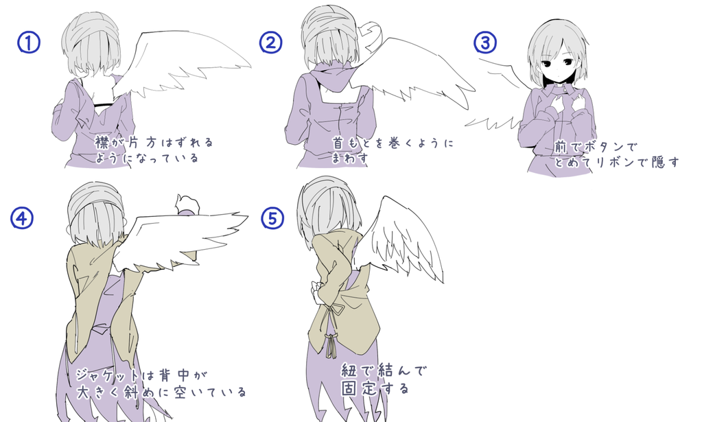 1girl, back, black_eyes, dress, from_behind, hasebe_yuusaku, kishin_sagume, long_sleeves