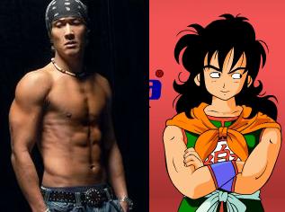 actor, asian, comparison, dragonball, dragonball_evolution, joon_park, photo, yamcha