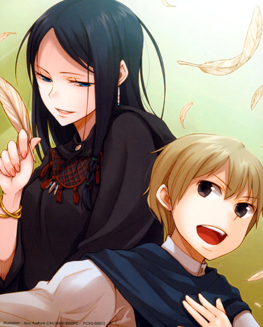 absurdres, amarty_fermi, ayakura_juu, blue_eyes, dian_rubens, highres, spice_and_wolf