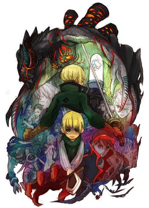 bosch_1/64, breath_of_fire, breath_of_fire_v, cupid, dragon, elyon, everyone, hortensia