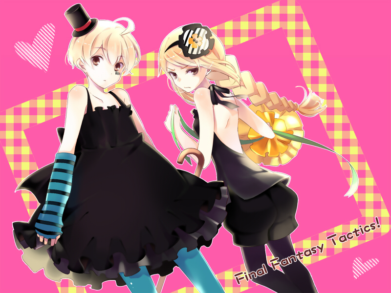 ahoge, akiyama_mio, akiyama_mio_(cosplay), back, bad_id, blonde_hair, blue_legwear, braid