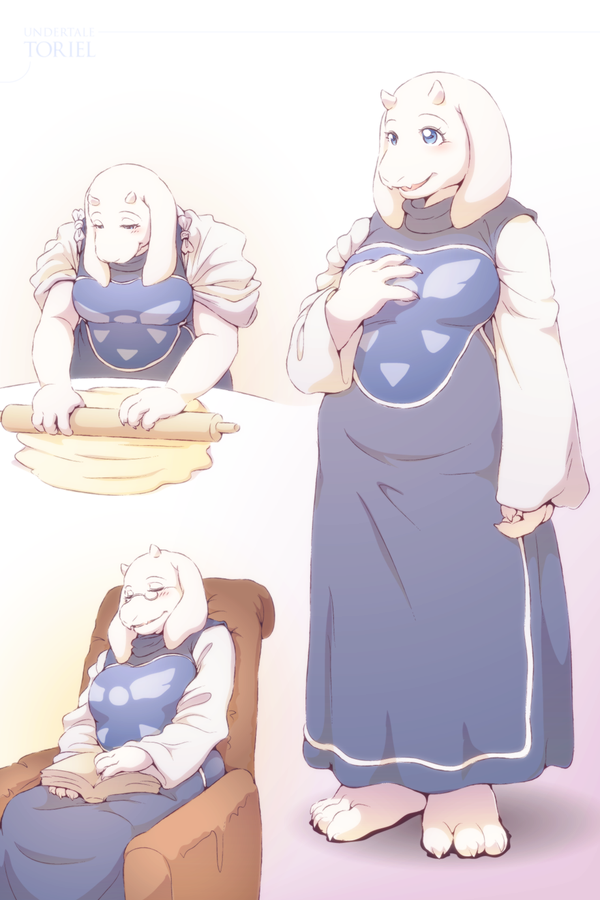 1girl, barefoot, blue_eyes, blush, book, character_sheet, closed_eyes, couch