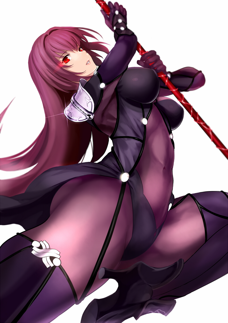 1girl, ass, bangs, bodysuit, breasts, covered_navel, fate/grand_order, fate_(series)