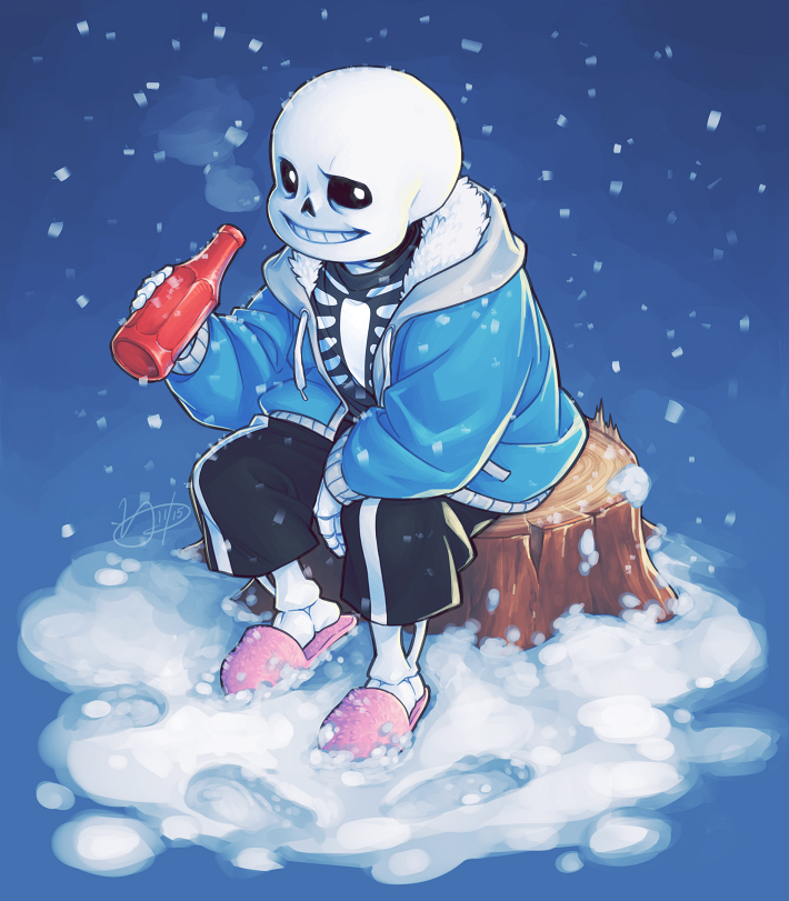 1boy, blue_background, bottle, frostious, holding, holding_bottle, hoodie, looking_at_viewer