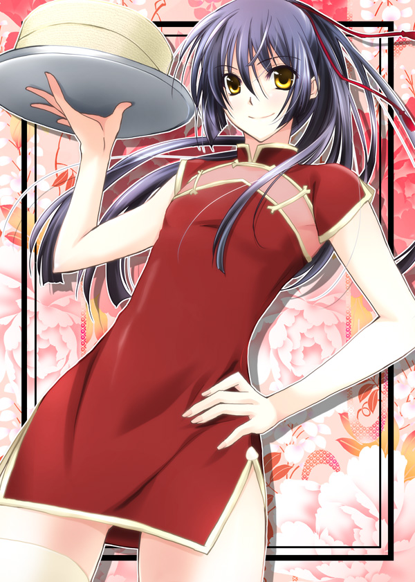 bad_id, black_hair, china_dress, chinadress, chinese_clothes, crossdressing, crossdressinging, fingernails