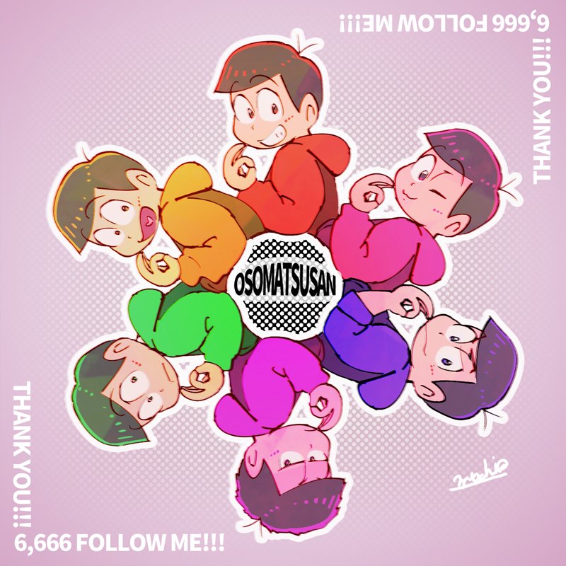 6+boys, ;3, black_hair, brothers, engrish, heart, heart_in_mouth, hoodie