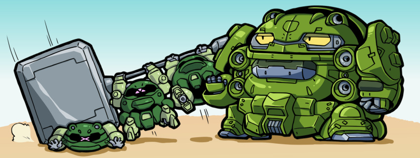 artist_request, chibi, gundam, gundam_gusion, gundam_tekketsu_no_orphans, man_rodi, mecha, no_humans