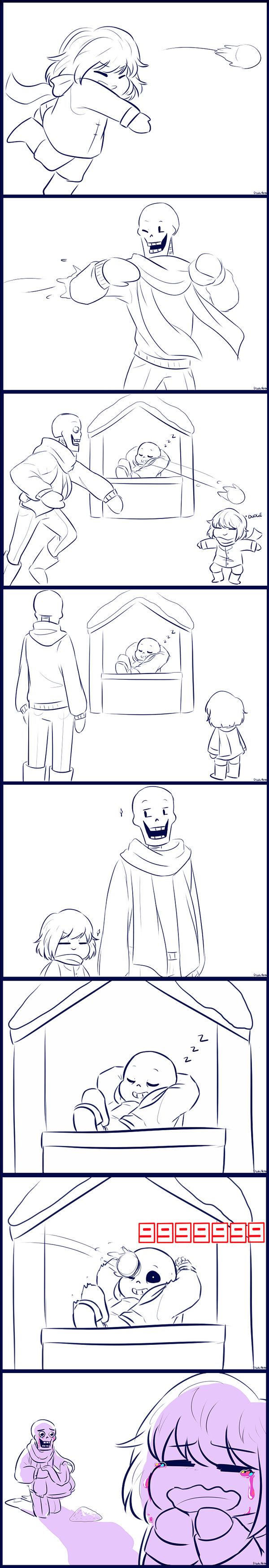 2boys, absurdres, androgynous, arms_behind_head, black_sclera, boots, caydeus, closed_eyes
