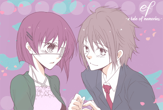 asou_renji, ef, eyepatch, mamimi, shindou_chihiro