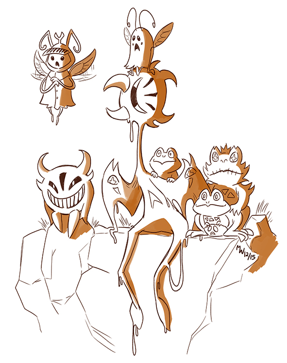 astigmatism_(undertale), cliff, epilogue, fairy, family, final_froggit, frog, froggit