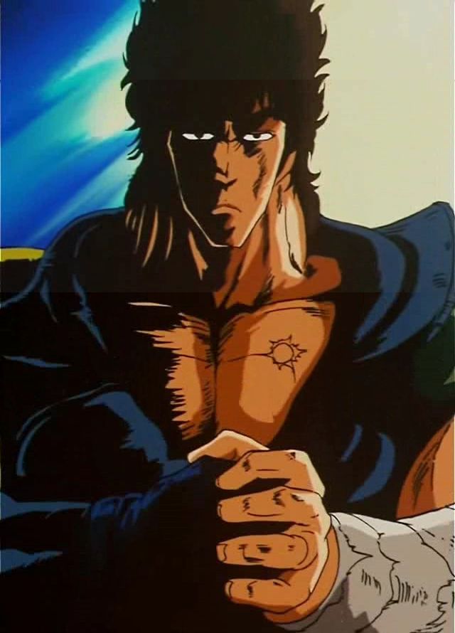cap, hokuto_no_ken, kenshiro, kenshirou, male, manly, screencap, solo