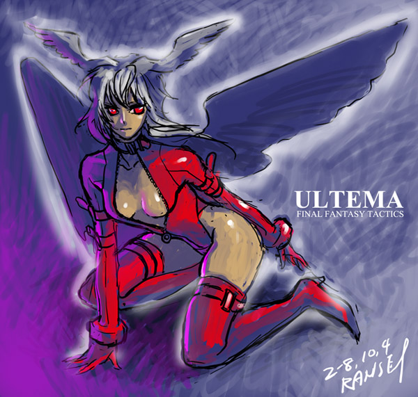 1girl, angel_wings, ass, boots, breasts, final_fantasy, final_fantasy_tactics, full_body