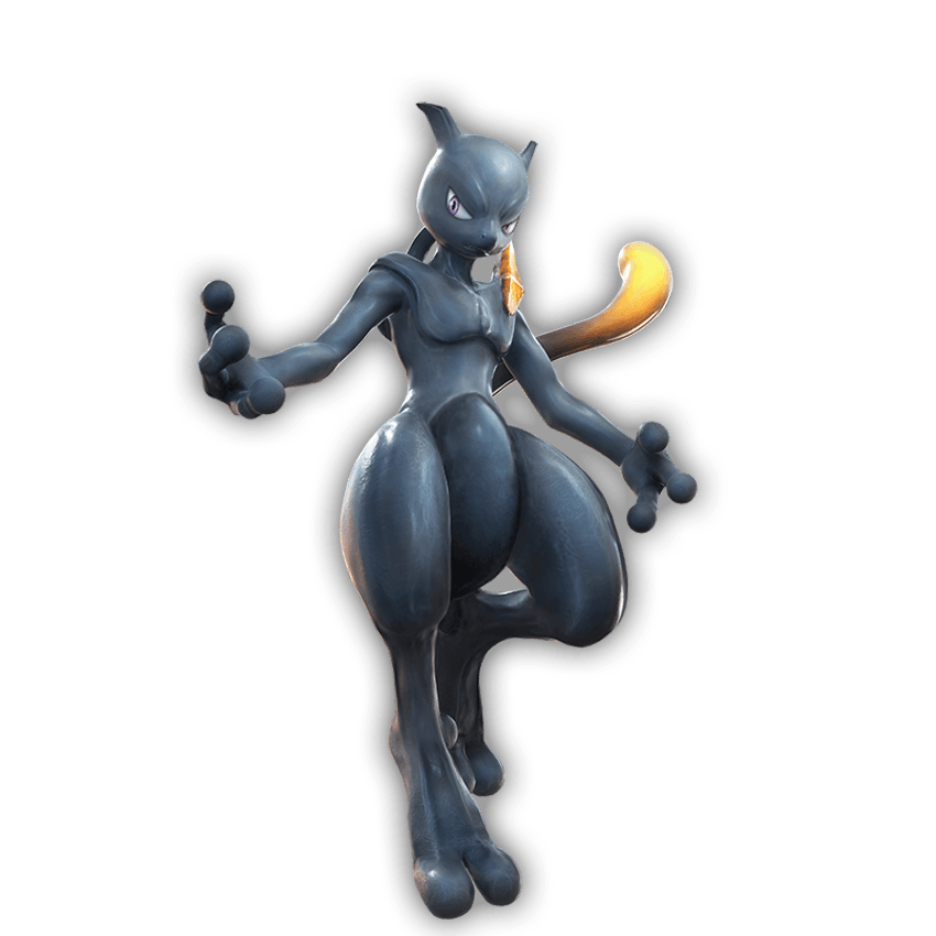 no_humans, official_art, pokemon, pokken_tournament, shadow_mewtwo, solo