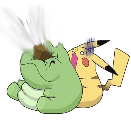 doll, gameplay_mechanics, no_humans, pikachu, plushy, pokemon, pokemon_(creature), pokemon_(game)