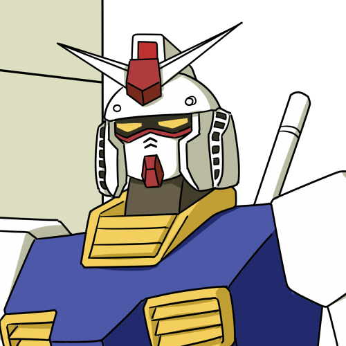 close-up, comic, gundam, lowres, mecha, mobile_suit_gundam, no_humans, rx-78-2