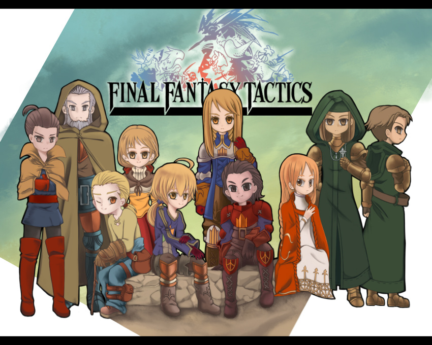 agrias_oaks, alma_beoulve, chocobo, cidolfus_orlandeau, delita_heiral, dragoon_(fft), final_fantasy, final_fantasy_tactics