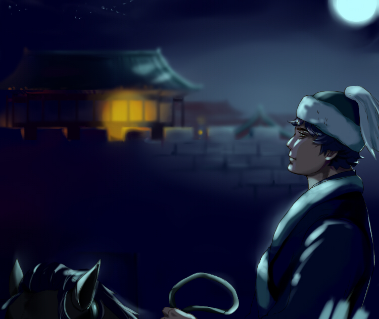 1boy, angela82, axis_powers_hetalia, brown_hair, green_eyes, hat, horse, house
