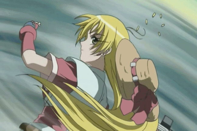 1girl, animated, animated_gif, grenadier, huge_filesize, tendou_rushuna