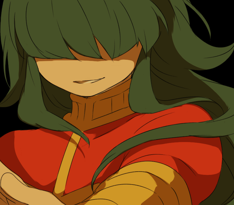 1boy, green_hair, hair_over_eyes, inazuma_eleven_(series), inazuma_eleven_go, inazuma_eleven_go_chrono_stone, long_hair, male_focus