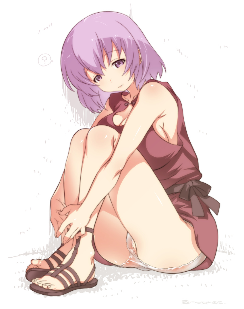 1girl, bare_shoulders, blush, breasts, hai_to_gensou_no_grimgar, highres, looking_at_viewer, mudou_eichi