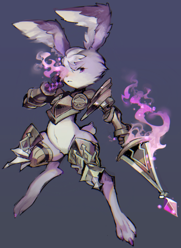 1boy, animalization, aoneko, armor, belderiver, furry, odin_sphere, oswald
