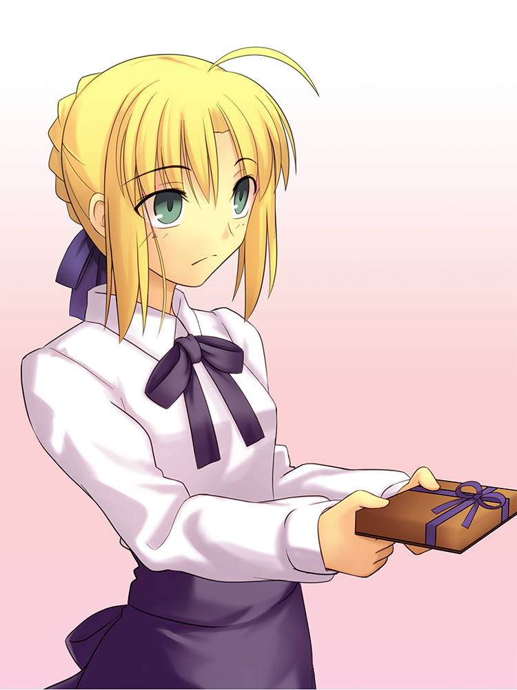 00s, 1girl, ahoge, artoria_pendragon_(all), blonde_hair, blouse, braid, fate/grand_order