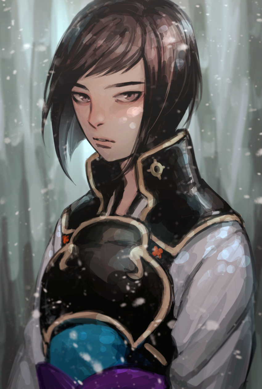 1boy, armor, brown_eyes, brown_hair, fire_emblem, fire_emblem_if, highres, hisame_(fire_emblem_if)