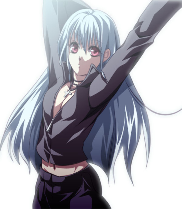 blue_hair, cosplay, k', k'_(cosplay), k', k'_(cosplay), killingrock, king_of_fighters, kula_diamond, long_hair, red_eyes, snk, solo