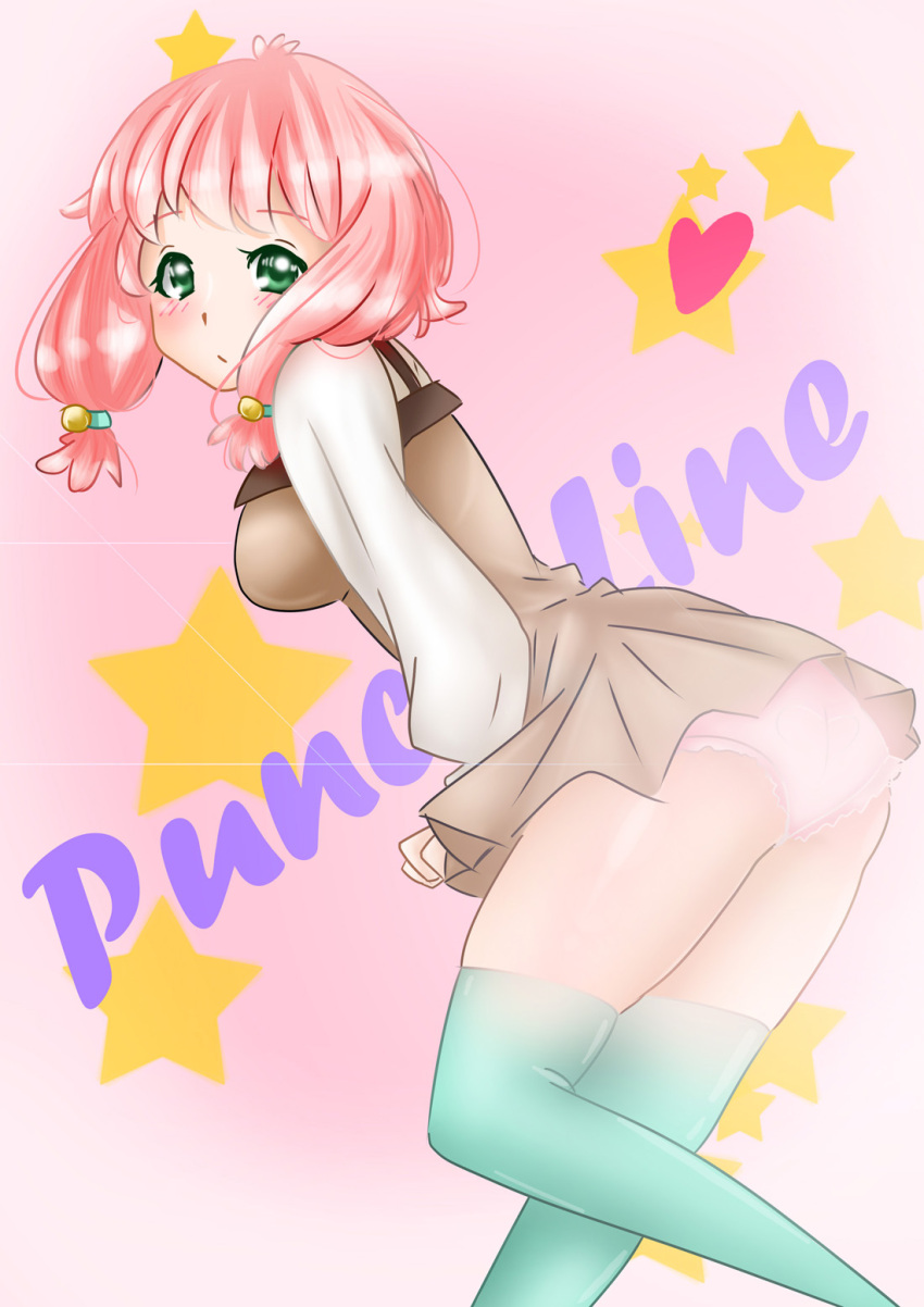 1girl, aki_sakura, breasts, dress, glowing, green_eyes, hair_ornament, highres