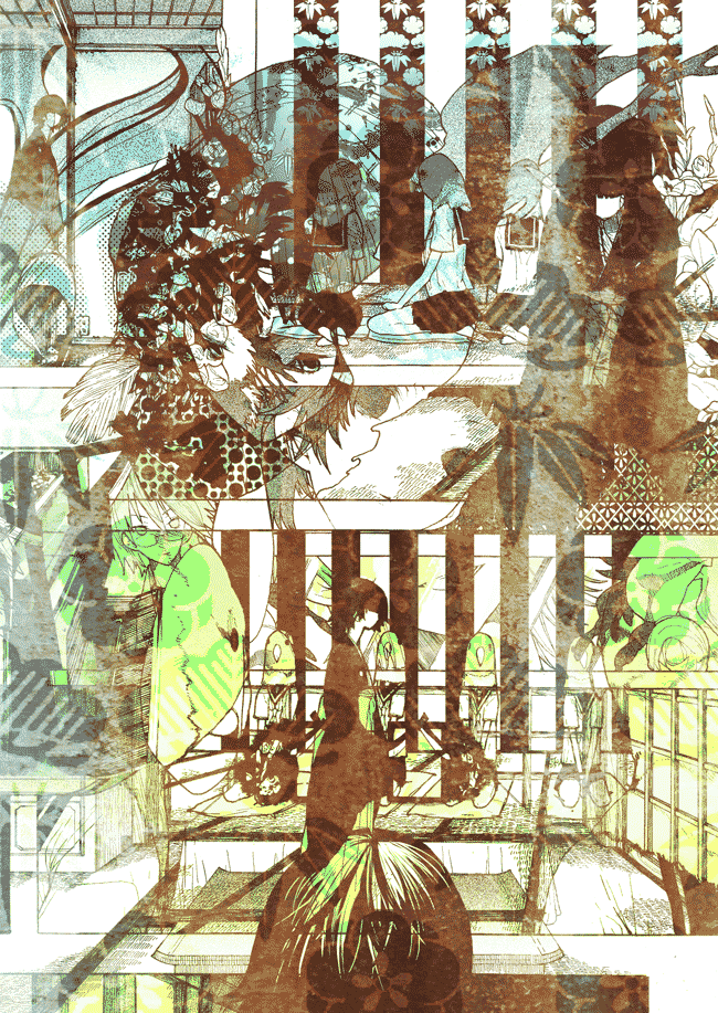 bird, itoshiki_nozomu, mercre, parrot, sayonara_zetsubou_sensei, school_uniform, serafuku