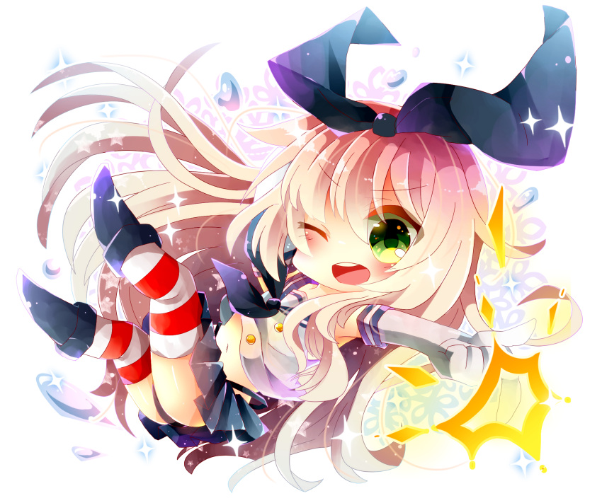 1girl, animal_ears, blonde_hair, colored, crop_top, elbow_gloves, fake_animal_ears, gloves