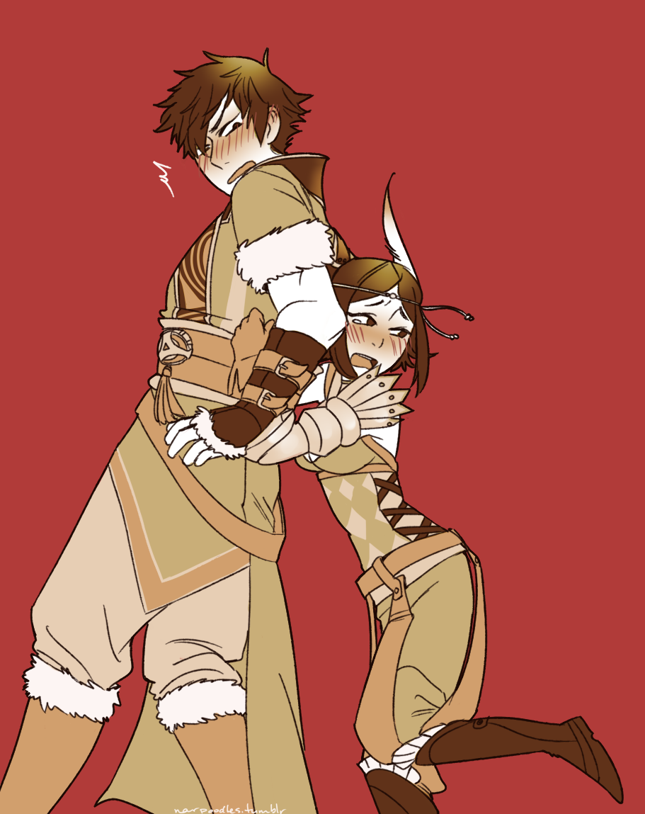 blush, brown_hair, fire_emblem, fire_emblem:_kakusei, narpoodles, noire_(fire_emblem), ronku