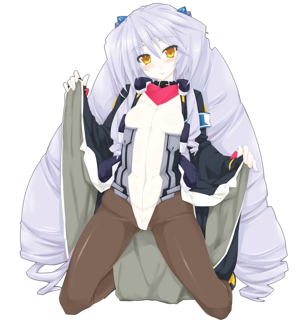 1girl, big_hair, bodysuit, drill_hair, flat_chest, gloves, itou_ayachi, kyoukaisenjou_no_horizon