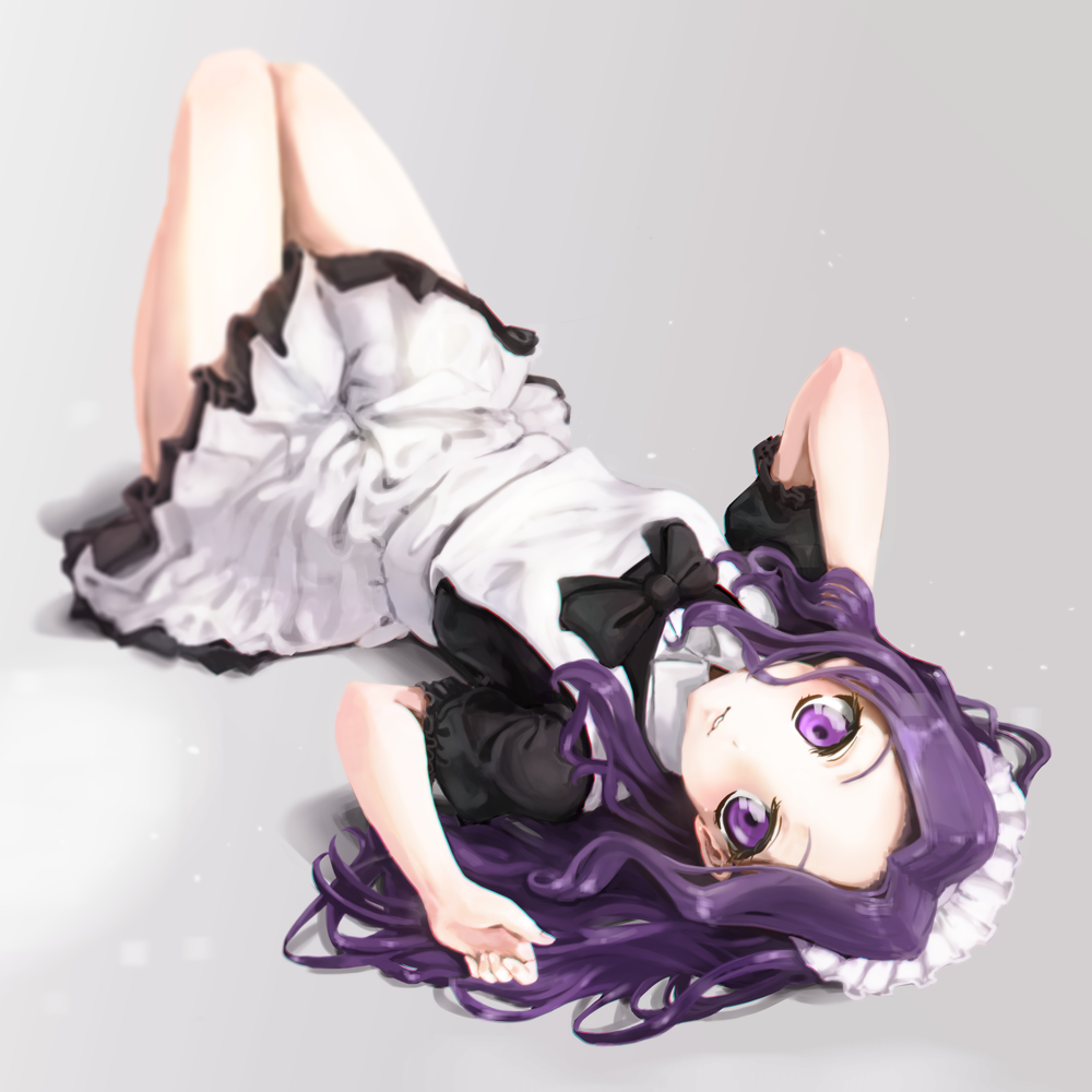 1girl, aikatsu!, apron, arms_up, bangs, bow, bowtie, collared_shirt