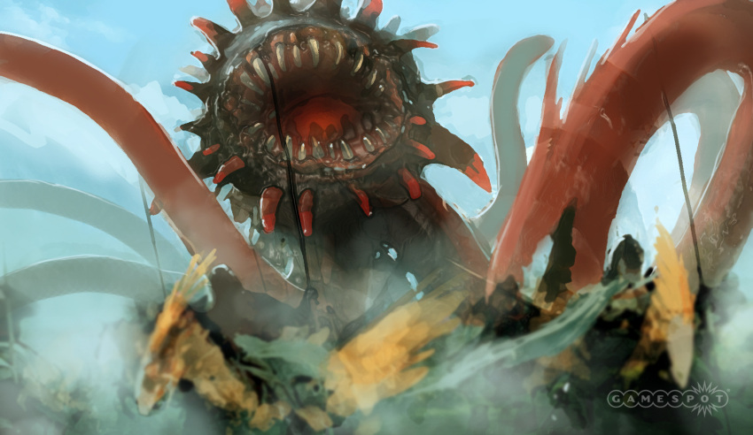 concept_art, final_fantasy, highres, malboro, monster, no_humans, solo