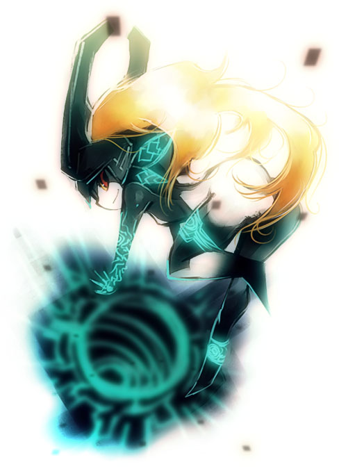 hole, kei_(artist), looking_back, midna, nintendo, orange_hair, red_eyes, smile