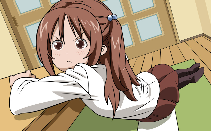 minami-ke, seifuku, tagme, uchida_yuka