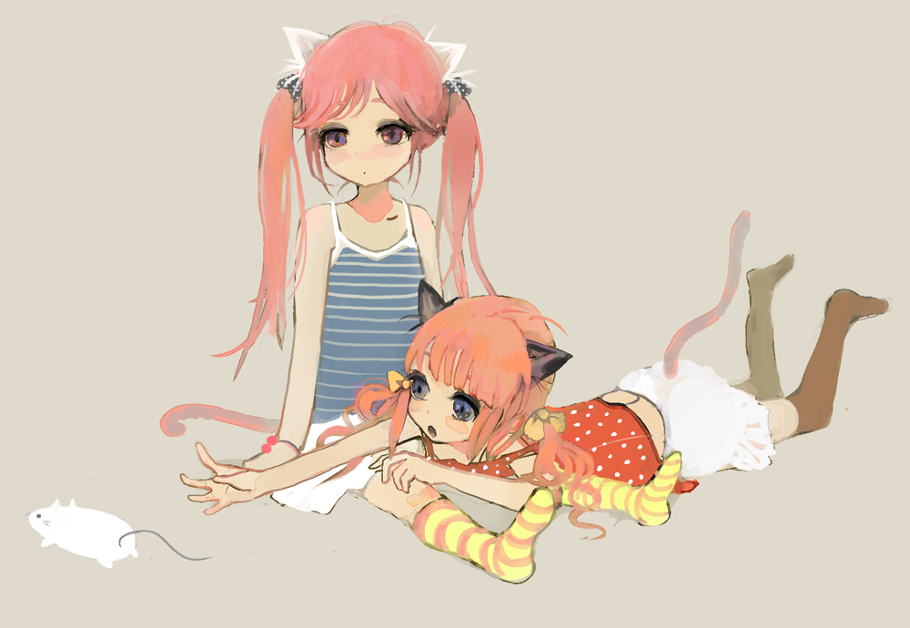 animal_ears, bad_id, blush, camisole, child, goma, kneeling, lying