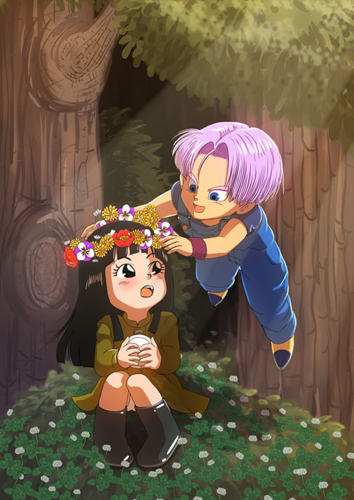 1boy, 1girl, ameneko, bangs, black_boots, black_eyes, black_hair, blue_eyes