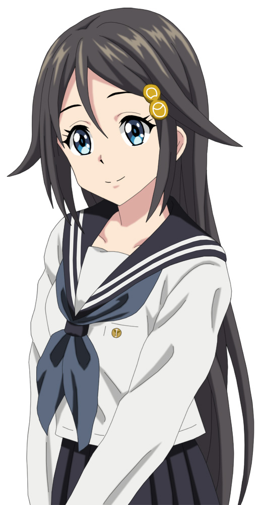 1girl, cp9a, hyouka, izumi_reina, juumonji_kaho, musaigen_no_phantom_world, school_uniform, seiyuu_connection