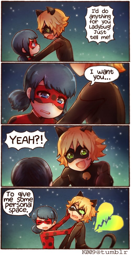1boy, 1girl, 4koma, adrien_agreste, animal_ears, bell, black_hair, blonde_hair