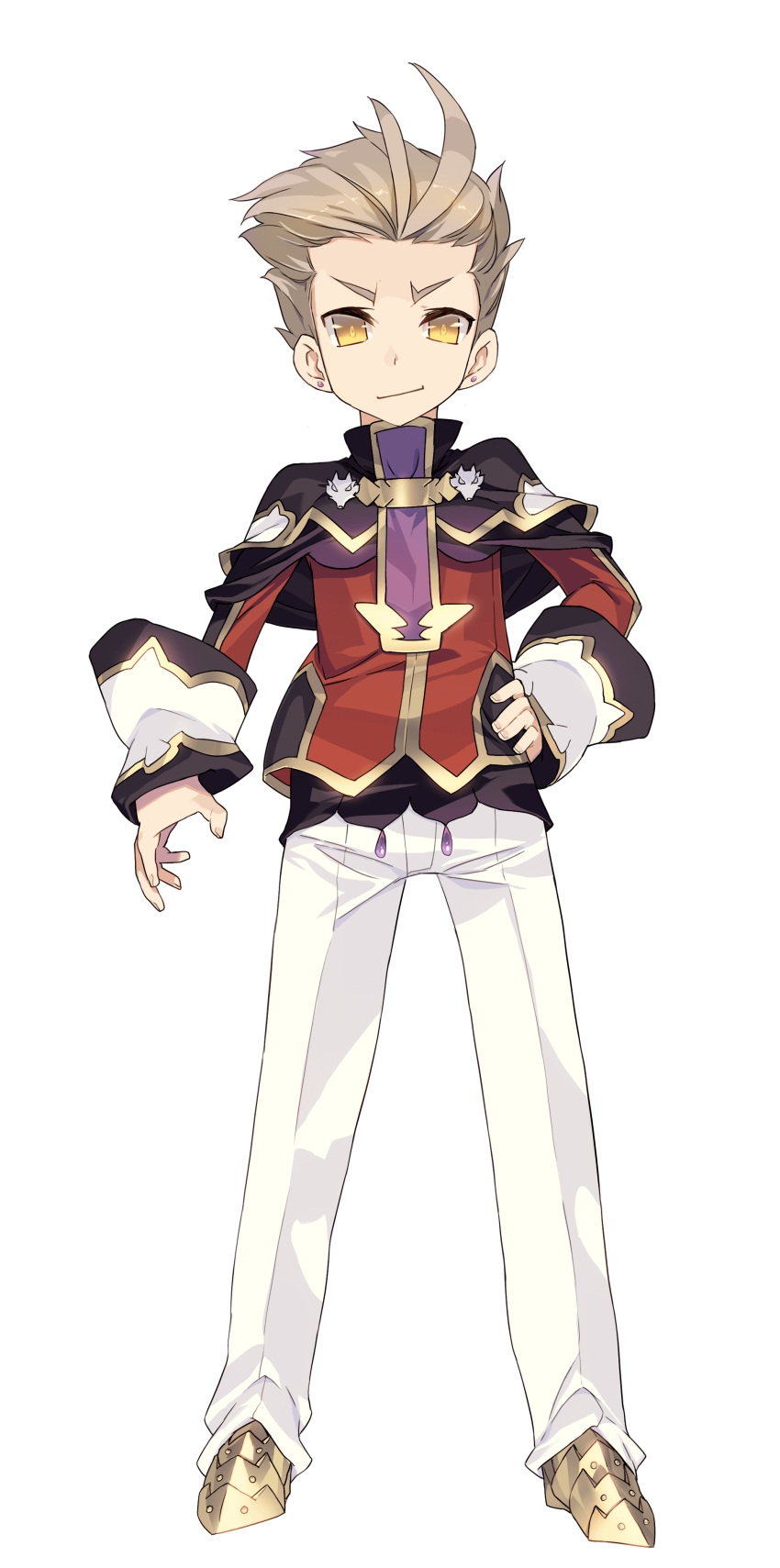 1boy, absurdres, alvin_granford, blonde_hair, highres, official_art, pop-up_story, short_hair