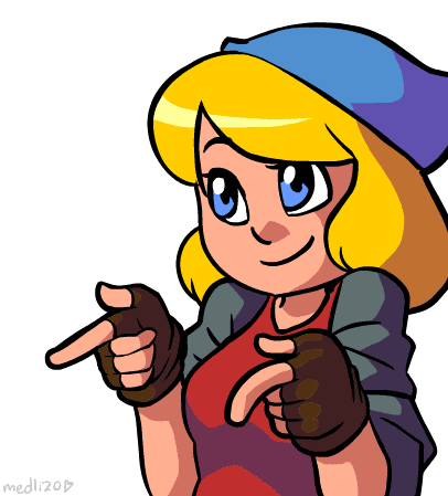 1girl, animated, animated_gif, ass, ass_shake, bandana, blonde_hair, blue_eyes